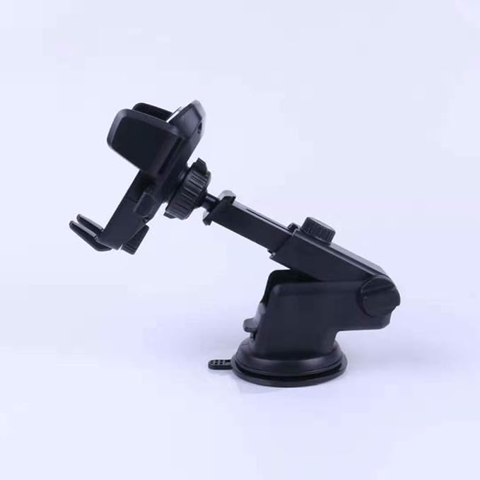 Easy One Touch Car Mount Holder Universal Retractable adjustable Phone Holder On Dashboard and Windshield